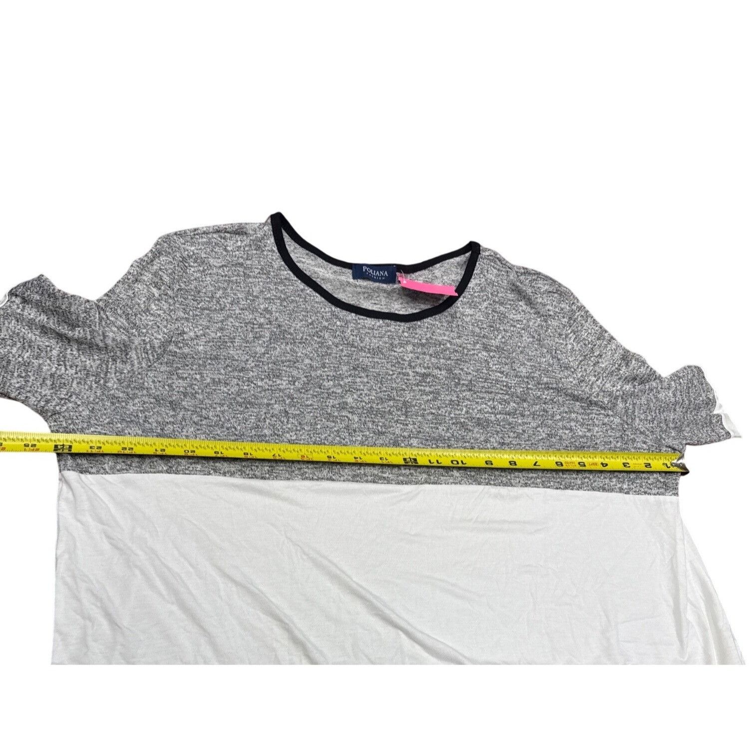 Other Poliana Fashion 3X Womens Color Block Striped Top 63% Polye Size 3XL / US 20-22 - 3 Thumbnail
