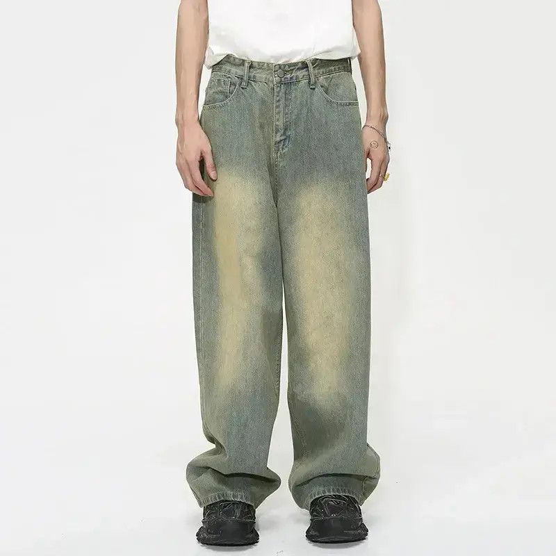 Vintage Gradient Baggy Jeans