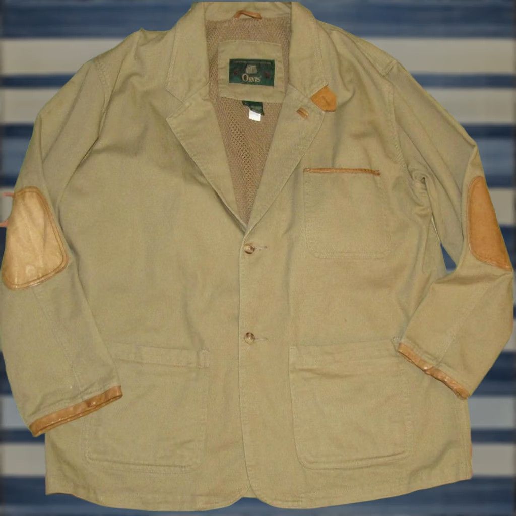 Orvis ORVIS Cotton Zambezi Blazer Jacket Large Size 42R - 1 Thumbnail
