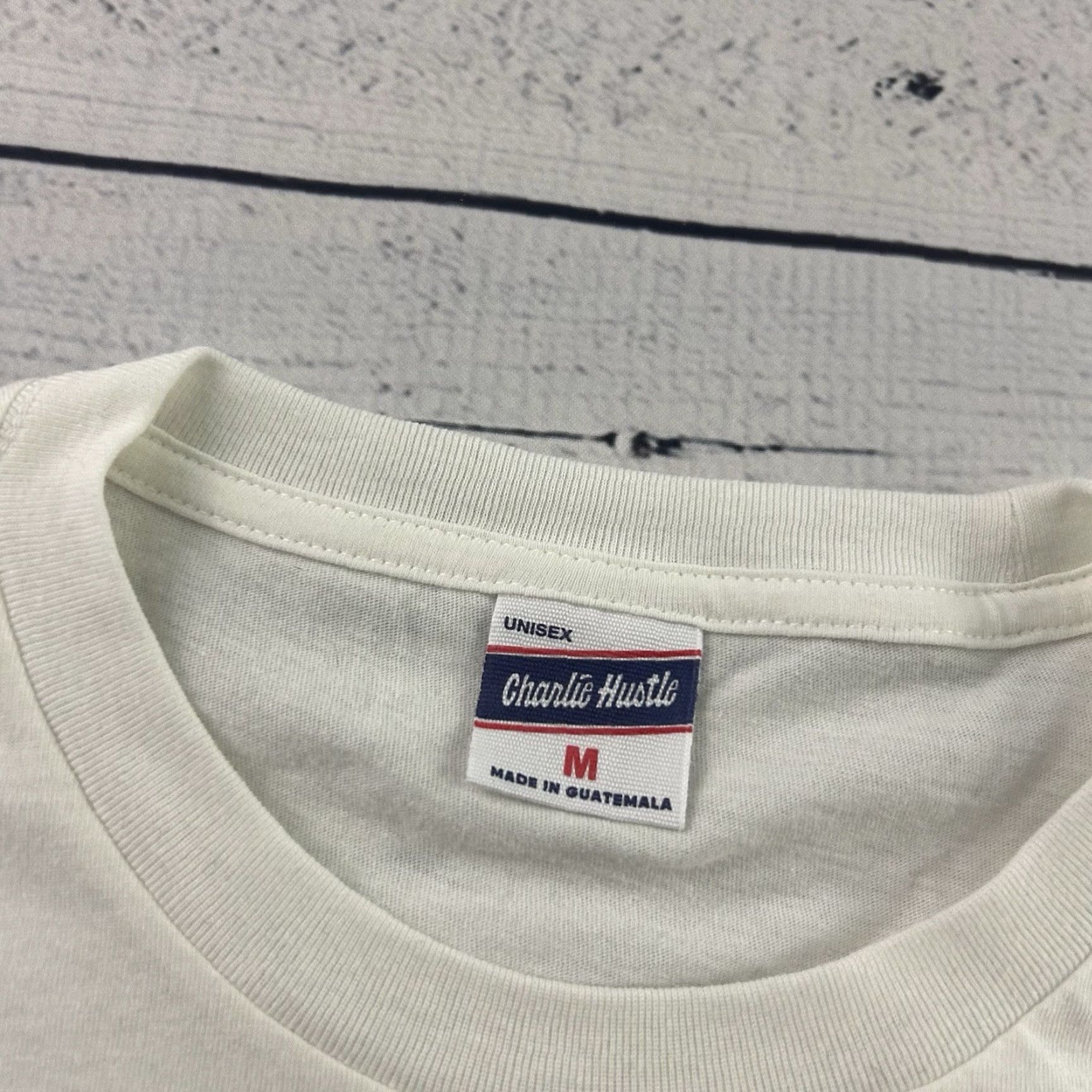 Vintage Charlie Hustle Short Sleeve Kansas City Royals T Shirt Men's M White Size US M / EU 48-50 / 2 - 4 Thumbnail