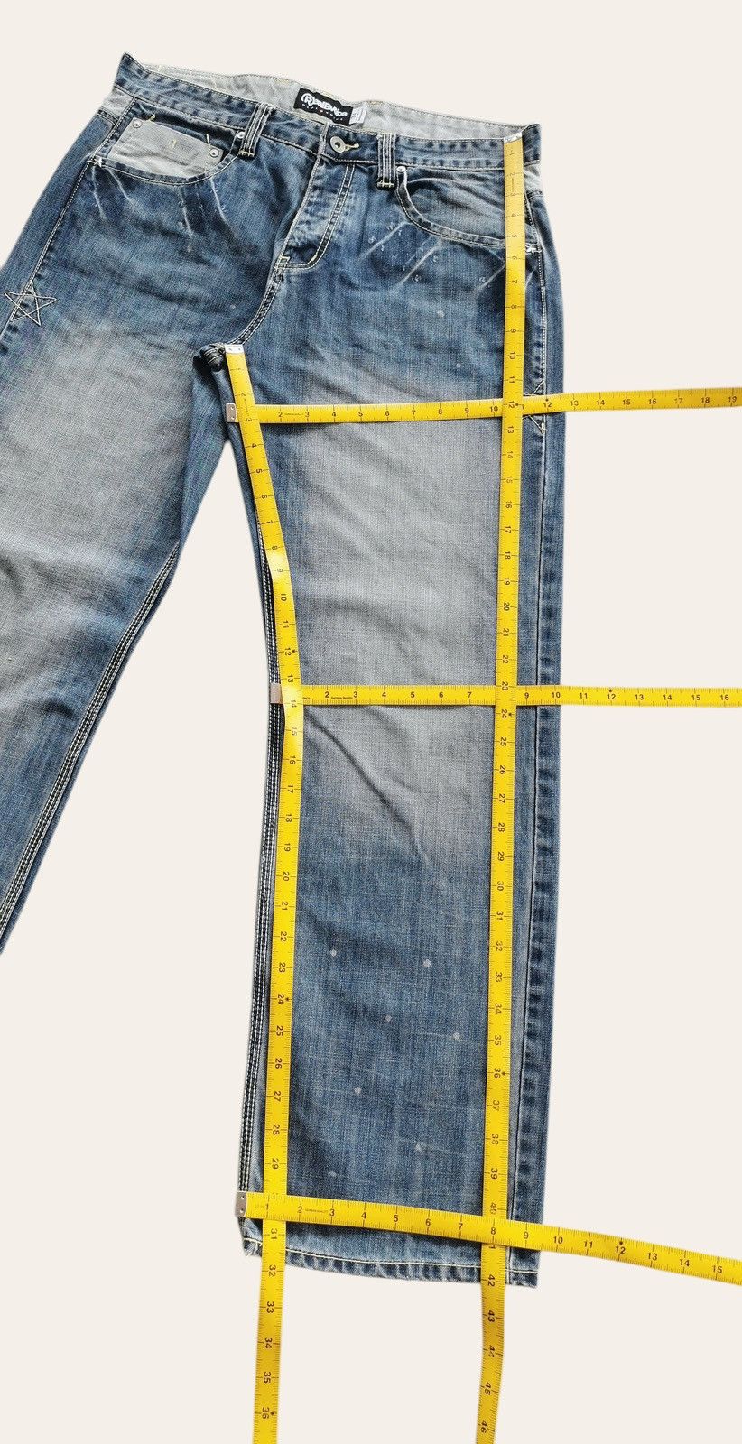 Hysteric Glamour Baggy Denim Jeans Real B Voice Size US 34 / EU 50 - 14 Thumbnail