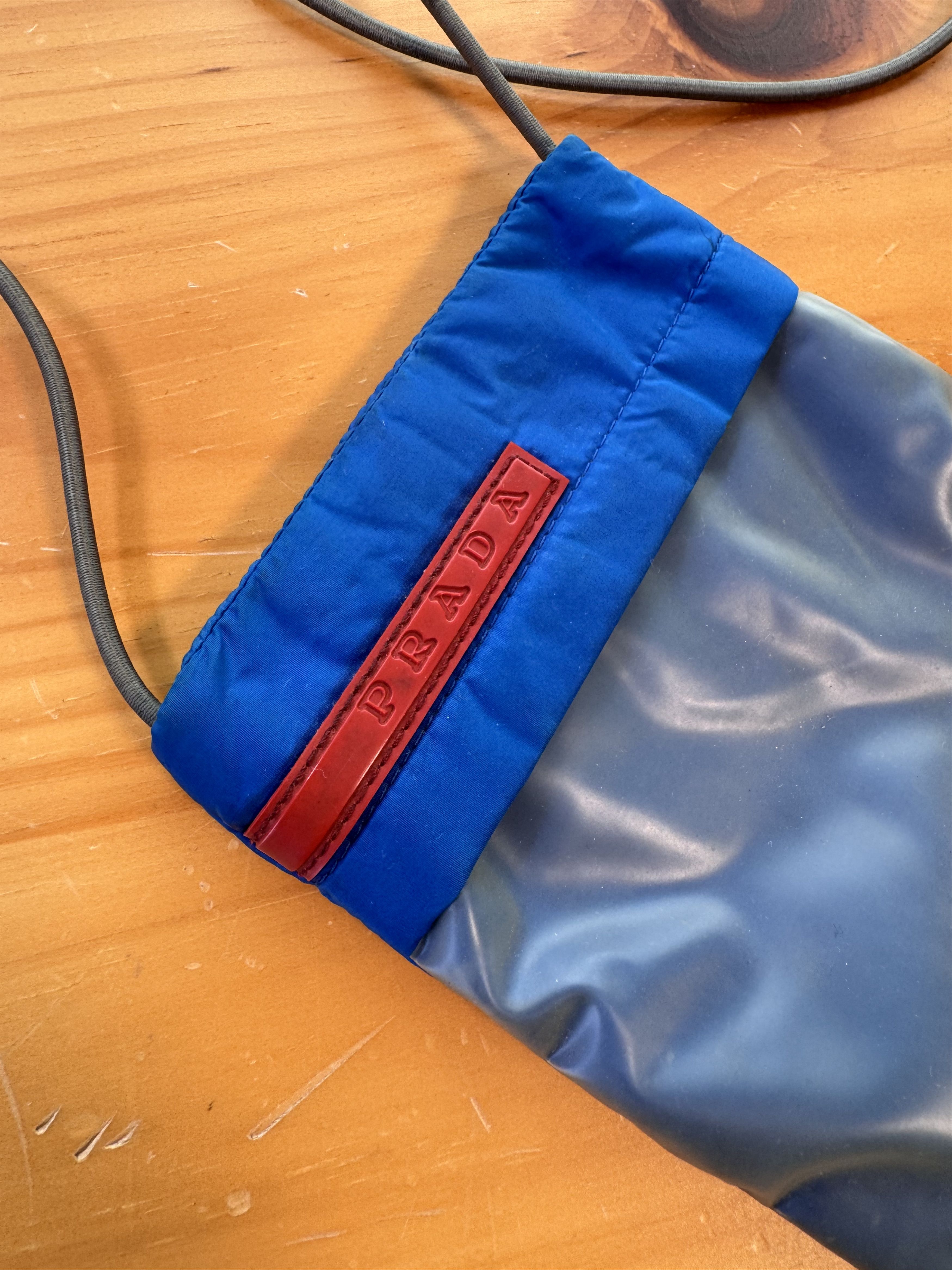 Prada SS 99 Prada Crossbody Elastic Cord Pouch Bag Size ONE SIZE - 4 Thumbnail