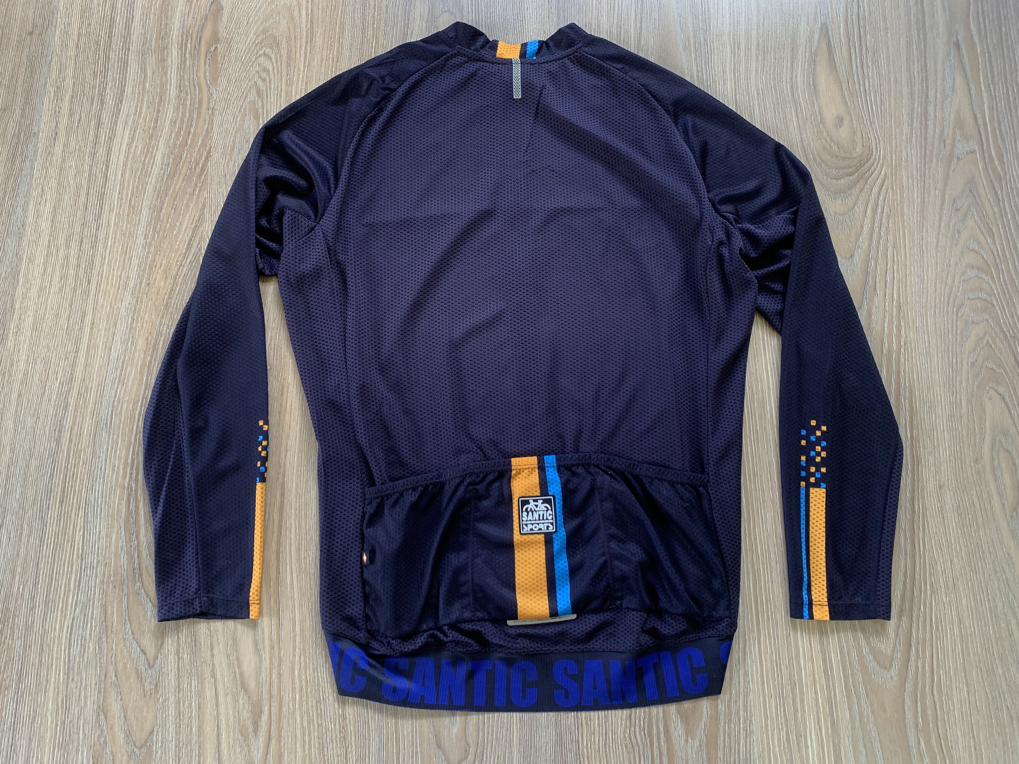 Sports Specialties Santic Long Sleeve Pocket Cycling Jersey Size US XXL / EU 58 / 5 - 3 Thumbnail