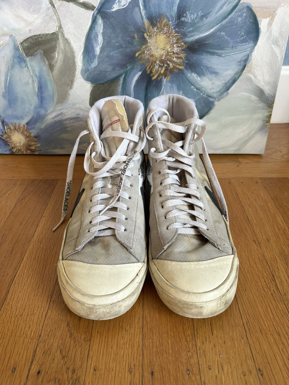 Nike × Off-White OFF WHITE NIKE BLAZER Size US 12 / EU 45 - 3 Thumbnail