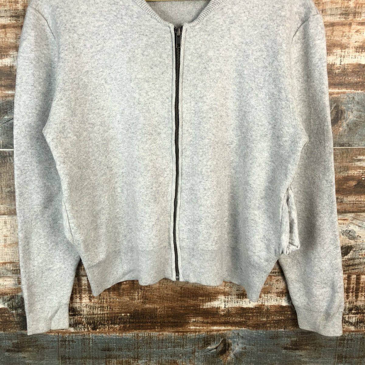 Homespun Knitwear × Japanese Brand Moussy Grey Knitwear #A965 Size S / US 4 / IT 40 - 6 Thumbnail