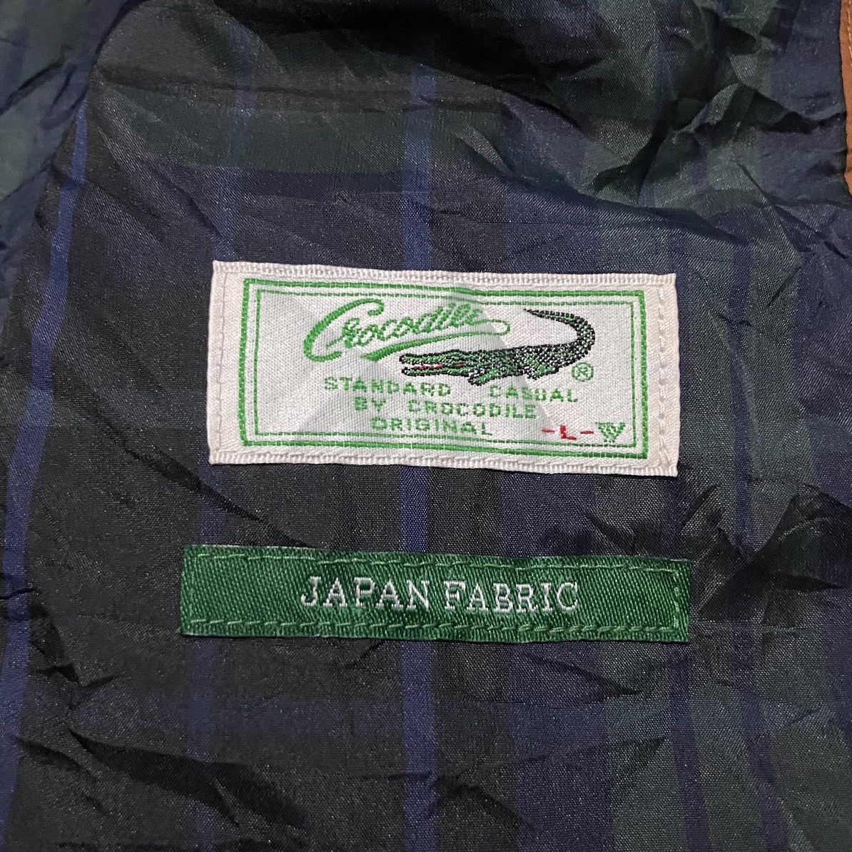 Japanese Brand × Vintage Vintage Crocodile Casual Jacket Size US L / EU 52-54 / 3 - 5 Thumbnail