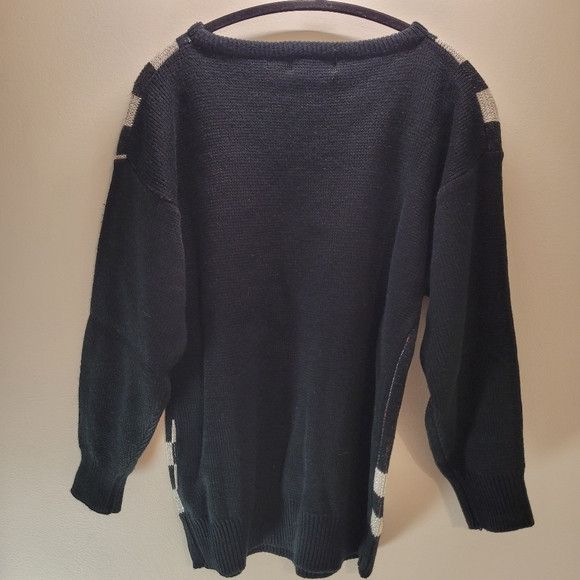 Vintage Kaos Vintage New Wave 80s Sweater - M Size M / US 6-8 / IT 42-44 - 3 Thumbnail