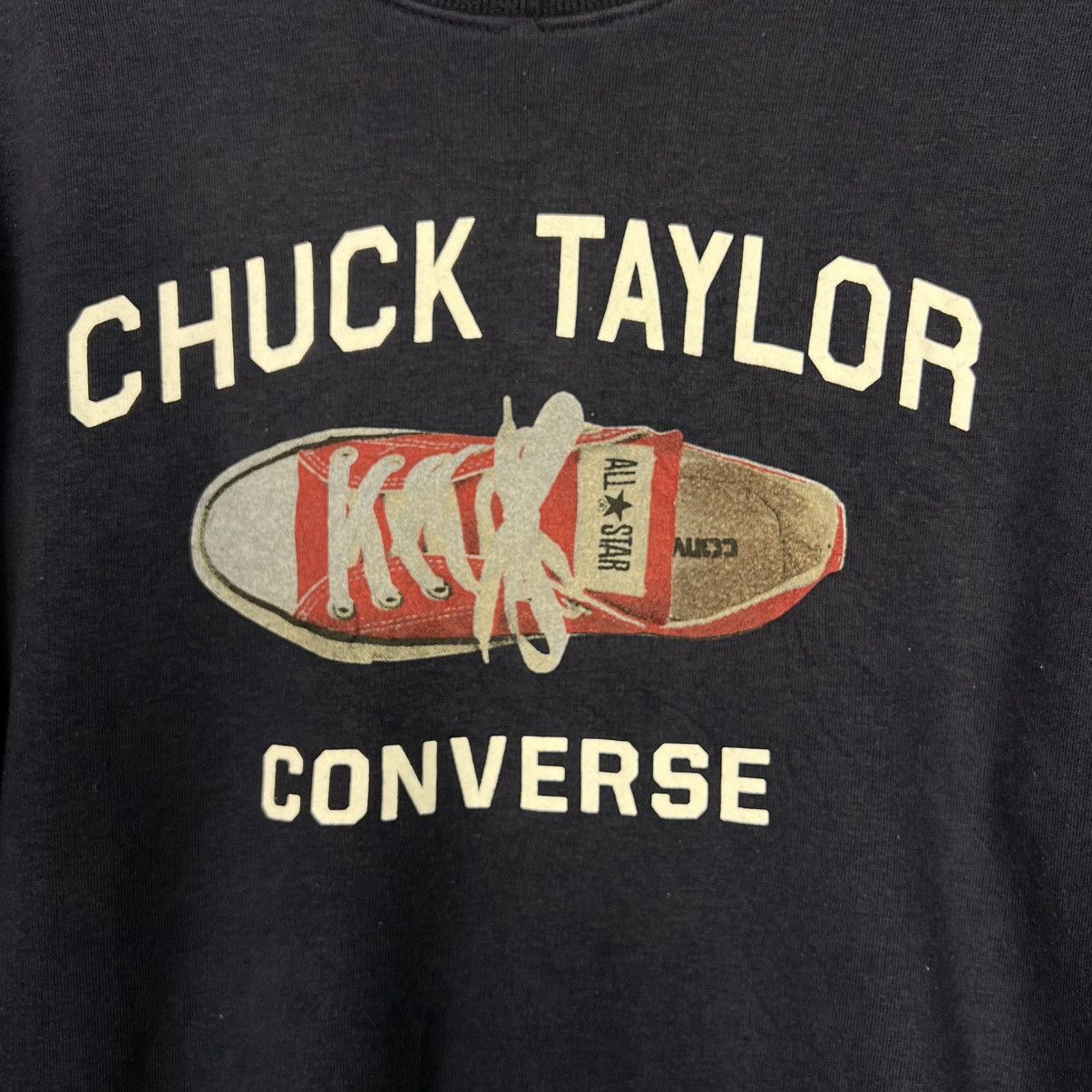 Converse CONVERSE CHUCK TAYLOR Shoes Big Logo Sweatshirt #4304-C195 Size US M / EU 48-50 / 2 - 3 Thumbnail