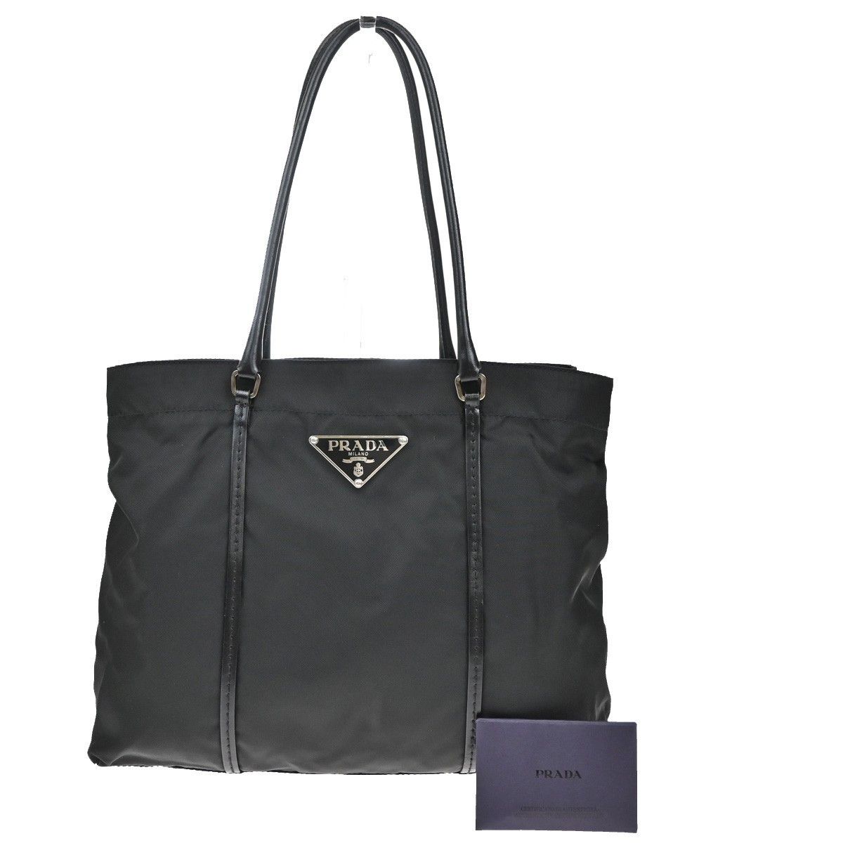 Prada Prada Vintage Tote Tessuto Size ONE SIZE - 1 Thumbnail