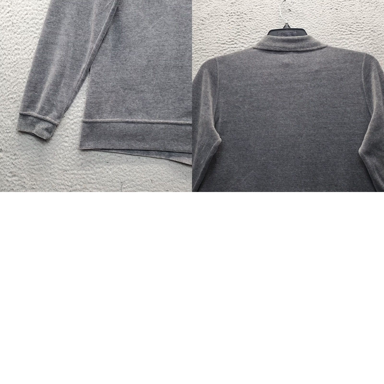 Marcs Hot Cotton by Marc Ware Track Suit Womens Size S Heather Gray Full Zip 2 Piece Lined Pockets Cotton Shirt? Size S / US 4 / IT 40 - 11 Thumbnail