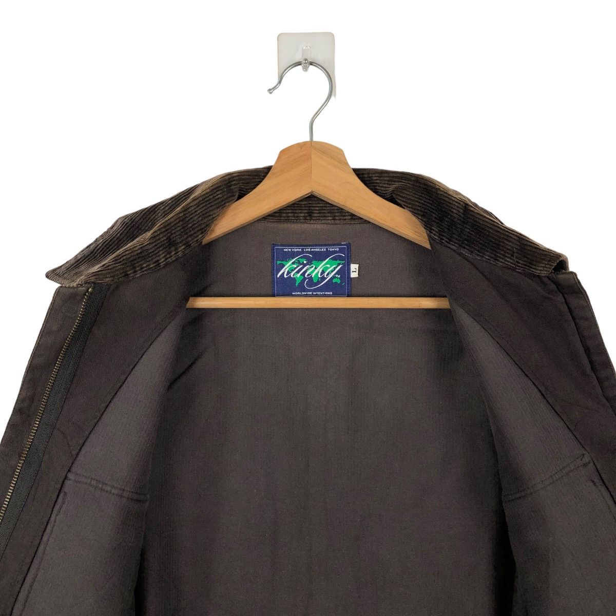 Hysteric Glamour VINTAGE CORDUROY CHORE JACKET KINKY BY HYSTERIC GLAMOUR Size US L / EU 52-54 / 3 - 10 Thumbnail