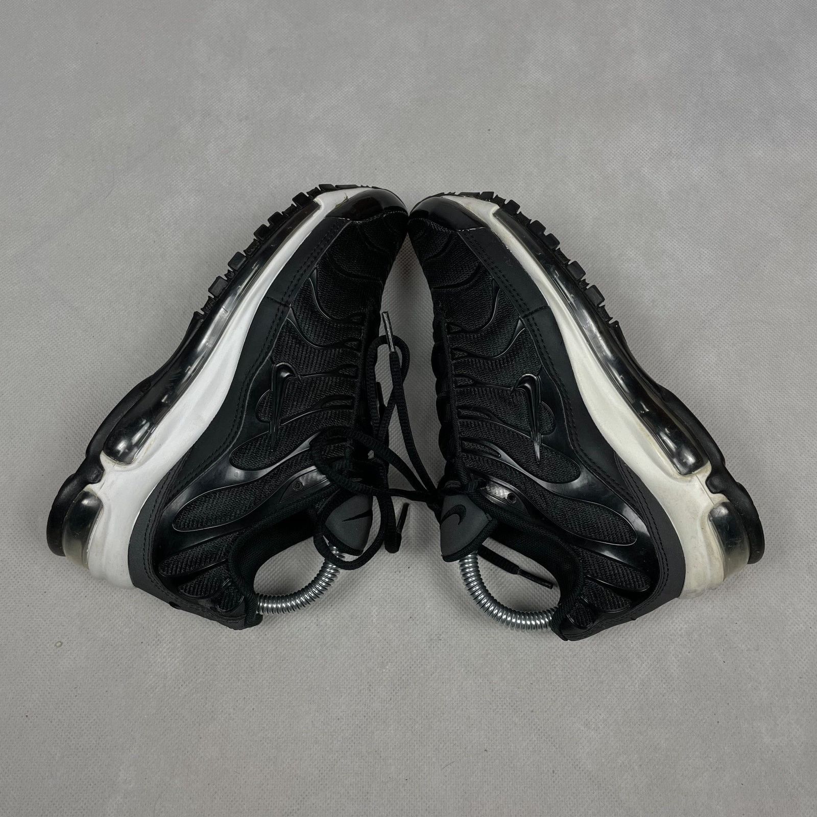 Nike Nike Air Max 97 Plus AH8144-001 Kids Black Sneaker Shoes 4.5 Size US 5.5 / EU 38 - 4 Thumbnail