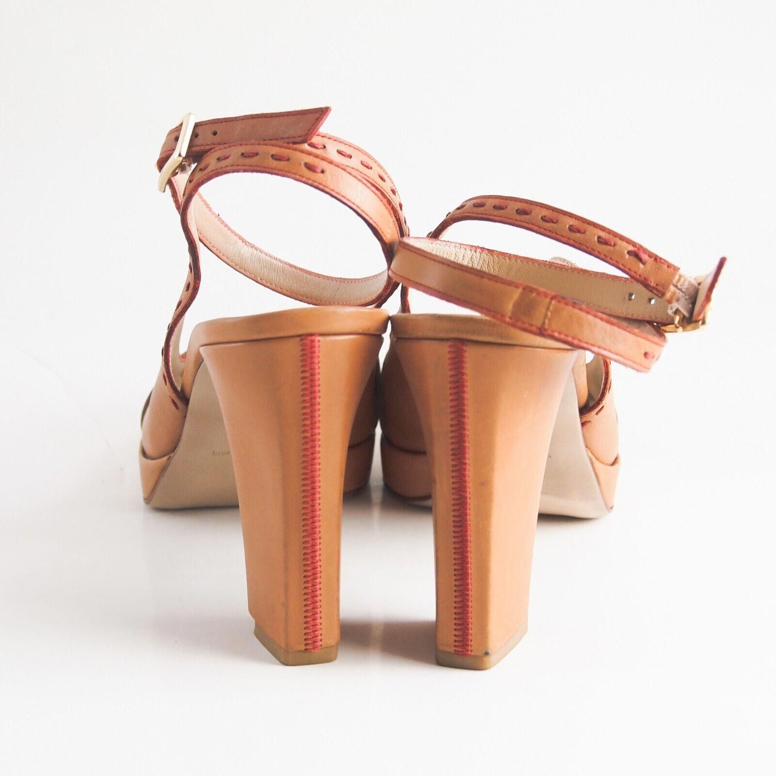 Bruno Magli Bruno Magli Slingback Sandals High Heel Beige US 8 EU 38 Size US 8 / IT 38 - 7 Thumbnail