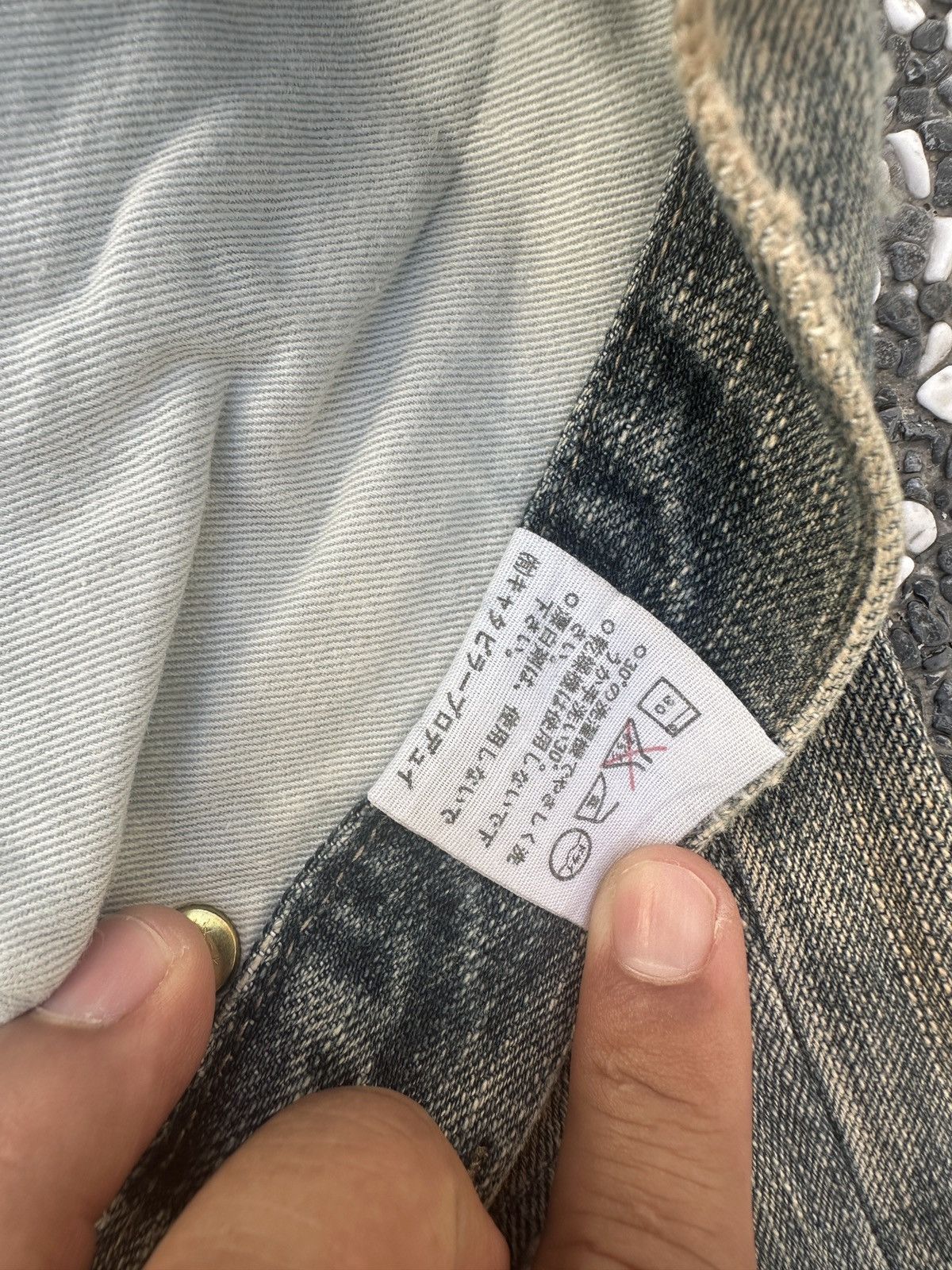 The Viridi-anne Distressed The Viridi-Anne x Monochrome Denim Jeans Size US 33 - 12 Thumbnail