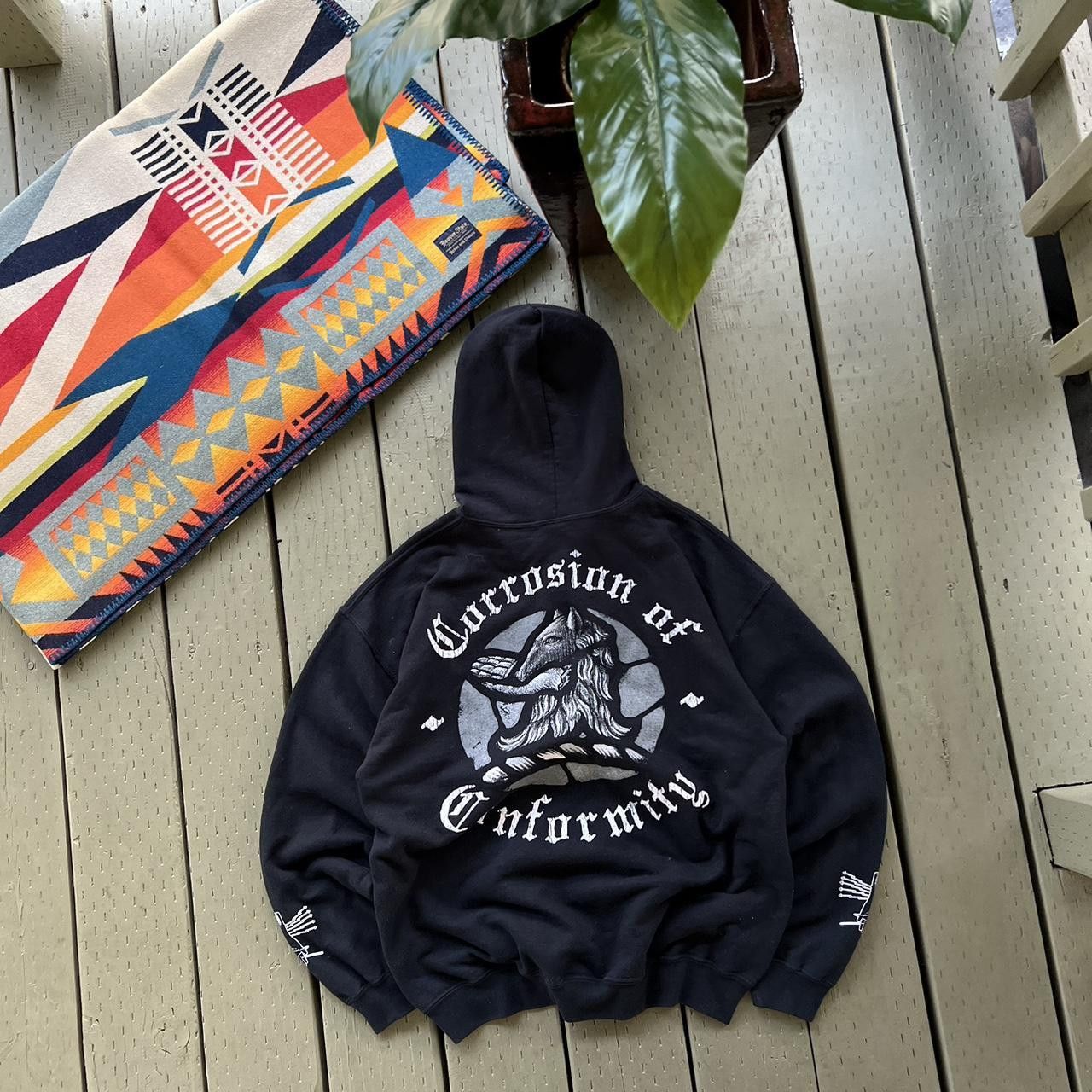 Band Tees × Vintage Corrosion of Conformity hoodie Size US L / EU 52-54 / 3 - 5 Thumbnail