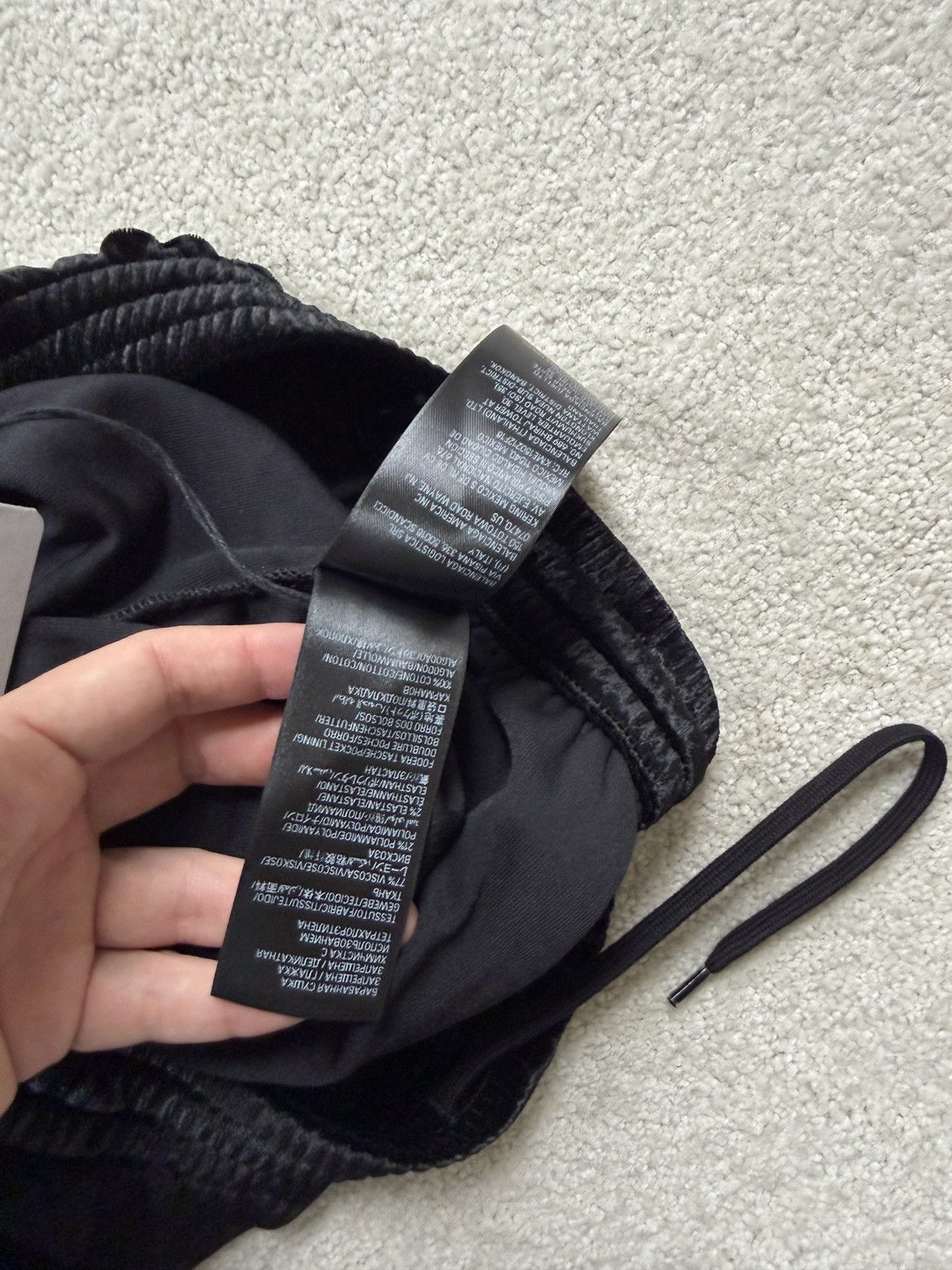 Balenciaga BB VELOUR SHORTS Size US 32 / EU 48 - 5 Thumbnail