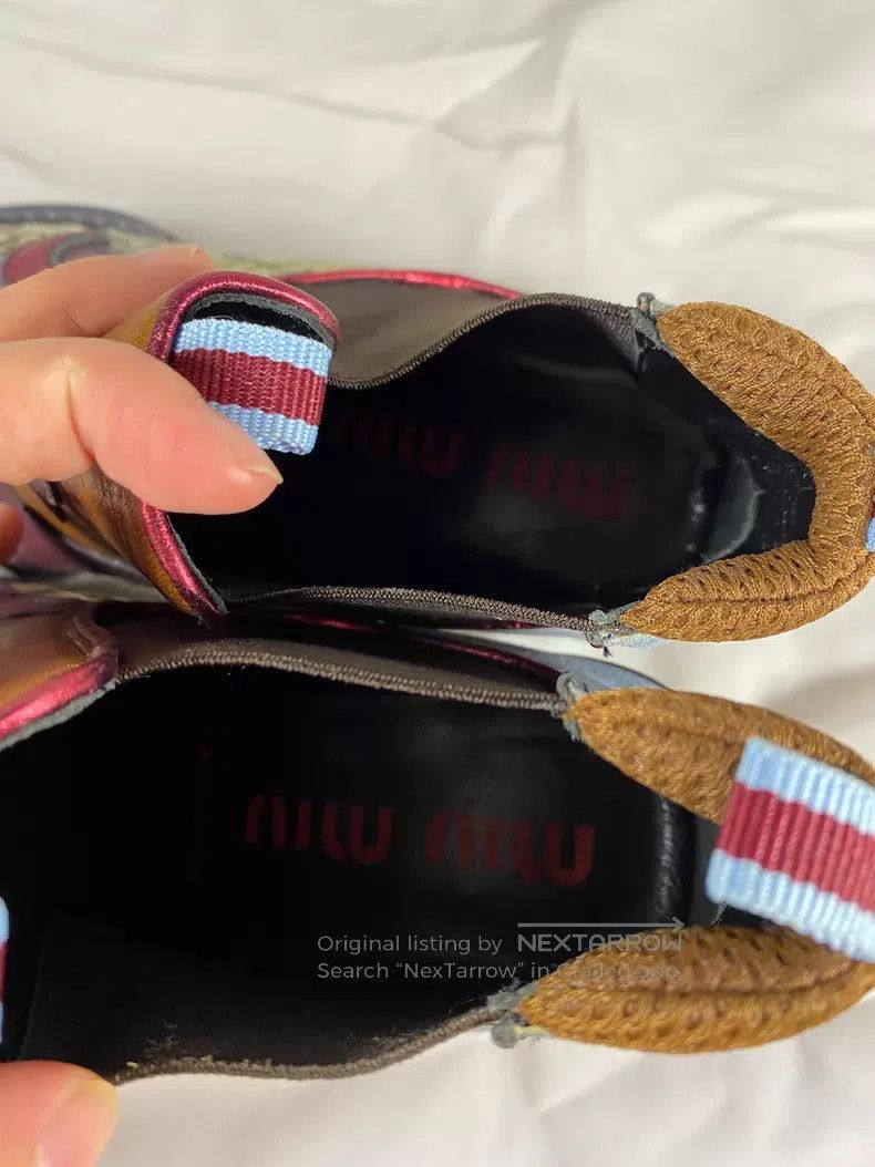 Miu Miu Miu Miu Short Boots Size US 7 / IT 37 - 6 Thumbnail