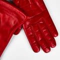 Bottega Veneta Bottega Veneta Bv Gloves in Red Size ONE SIZE - 2 Thumbnail