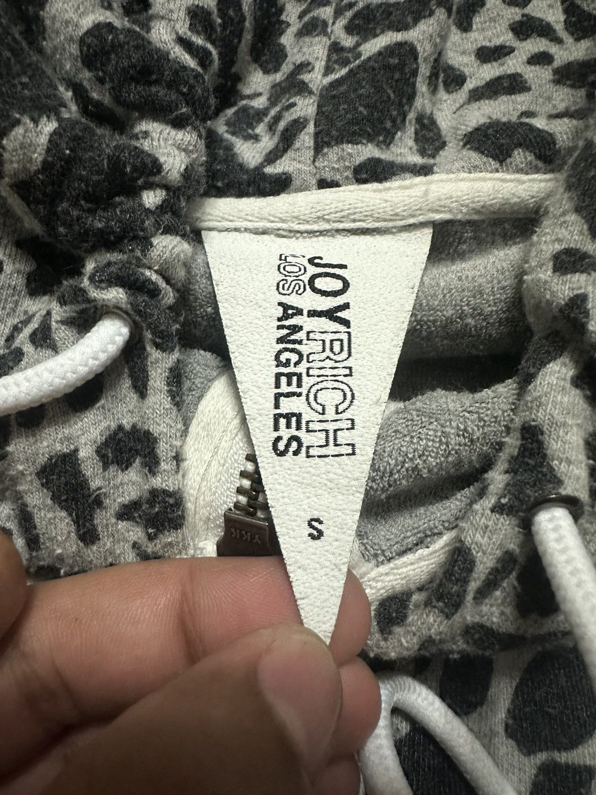 If Six Was Nine × Joyrich GRAIL ‼️ Joyrich Los Angeles Batwing Zebra Hoodie Size US S / EU 44-46 / 1 - 8 Thumbnail