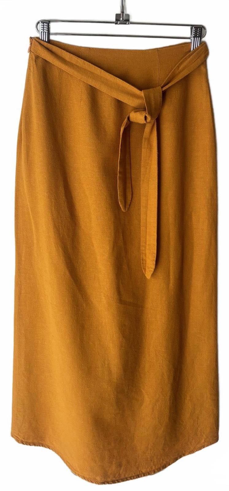 Urban Outfitters Urban Outfitters Burnt Orange Midi Skirt Size 28" / US 6 / IT 42 - 3 Thumbnail