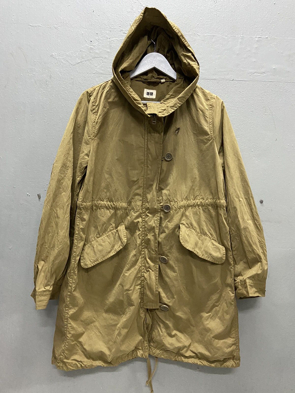 Uniqlo UNIQLO ZIP UP BUTTON PARKA JACKET Size US M / EU 48-50 / 2 - 1 Thumbnail