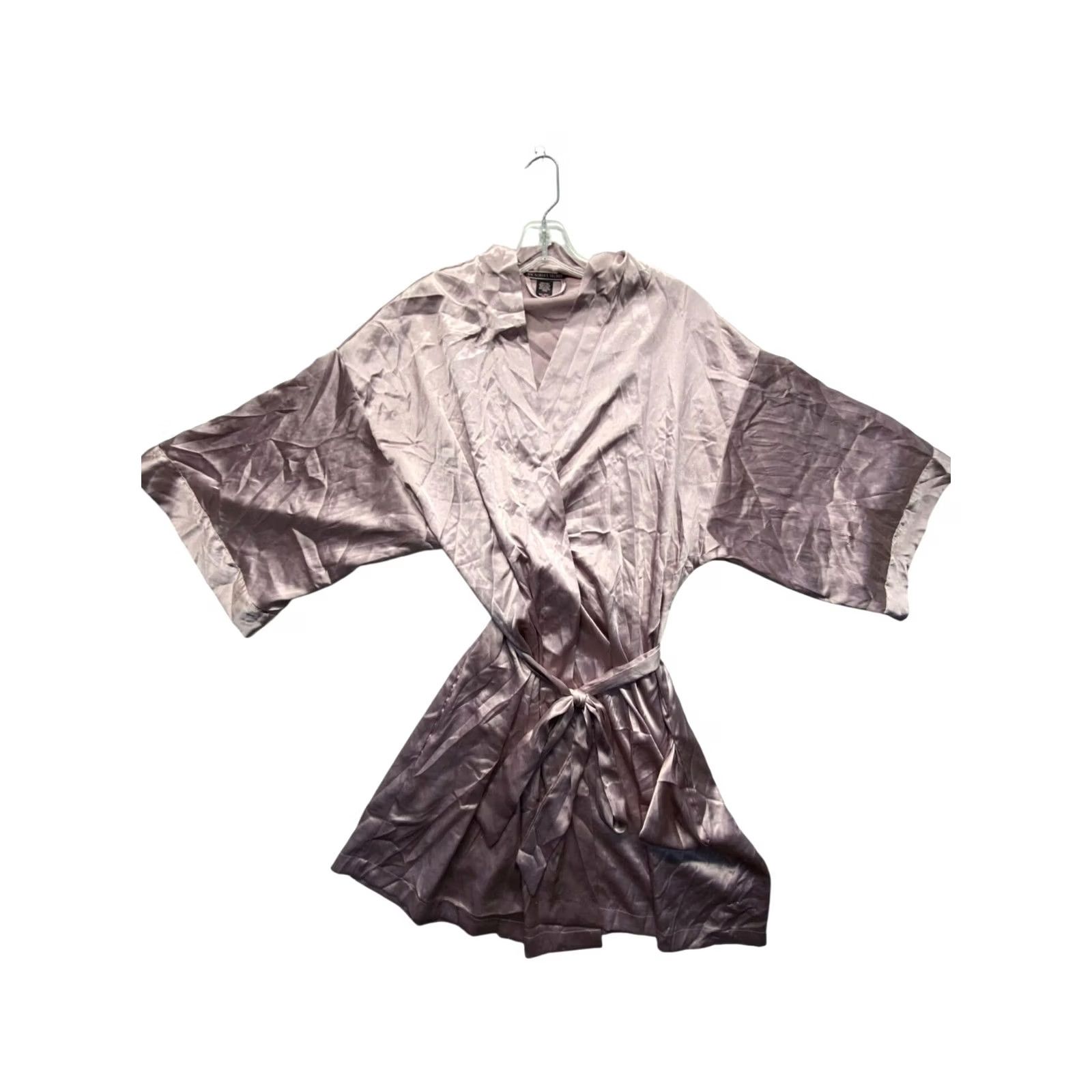 Victoria's Secret Victorias Secret Womens Satin Kimono Robe M/L Light Pink #7104 Size ONE SIZE - 2 Thumbnail