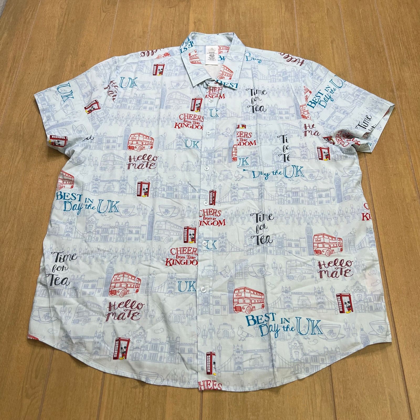 Disney Disney Parks London Mickey Phone Booth Shirt XXL England Size US XXL / EU 58 / 5 - 12 Thumbnail
