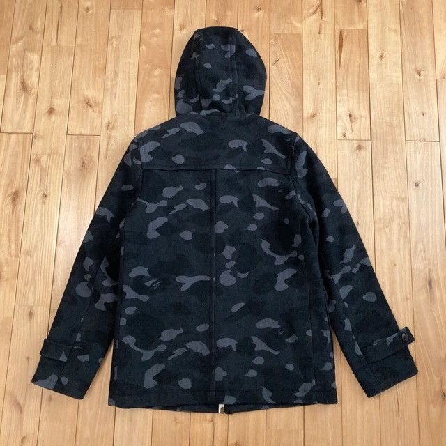 Bape BAPE Wool Duffel Coat Black Camo a bathing ape NIGO Size US M / EU 48-50 / 2 - 3 Thumbnail