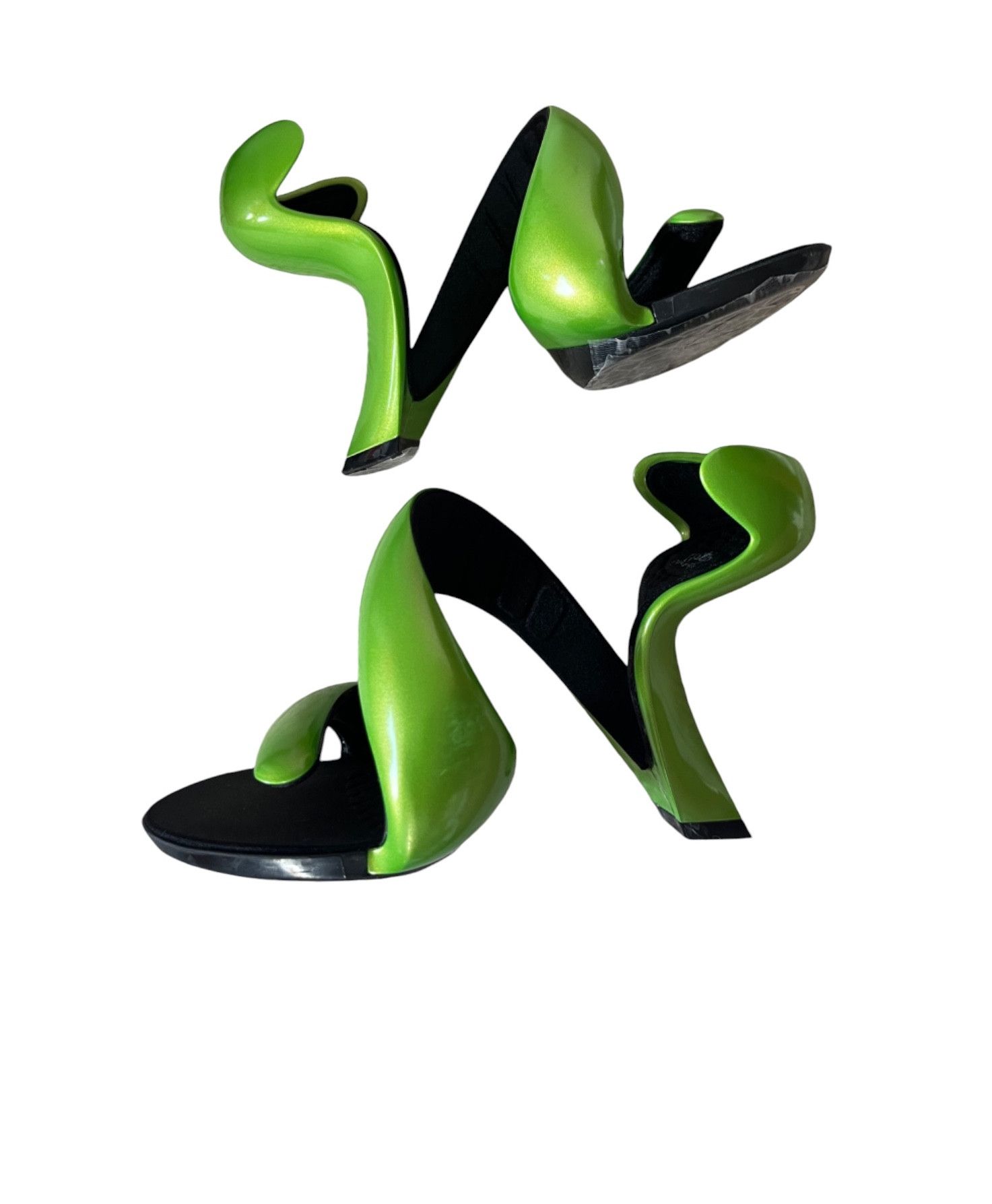 Other Julian Hakes Mojito Green heels Size US 5 / IT 35 - 1 Thumbnail