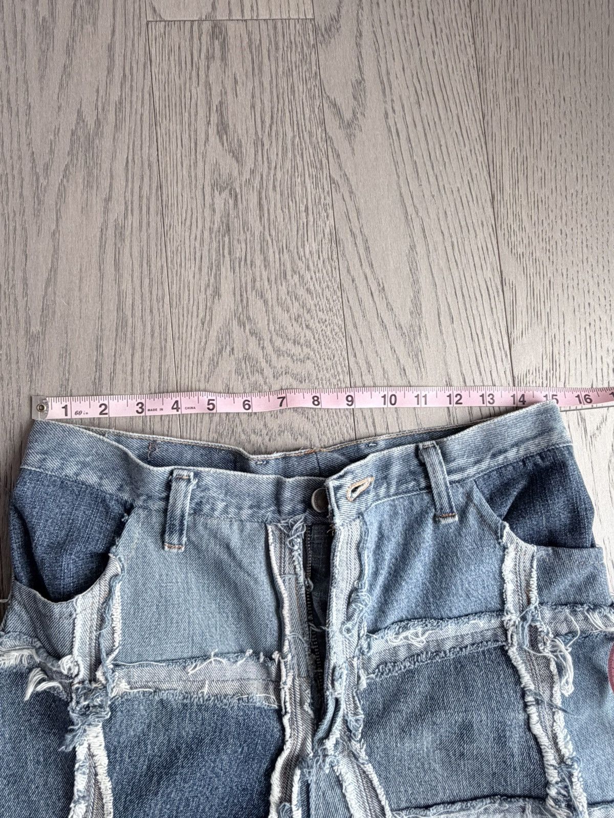 Other Upcycled avant garde jeans Size US 30 / EU 46 - 2 Thumbnail