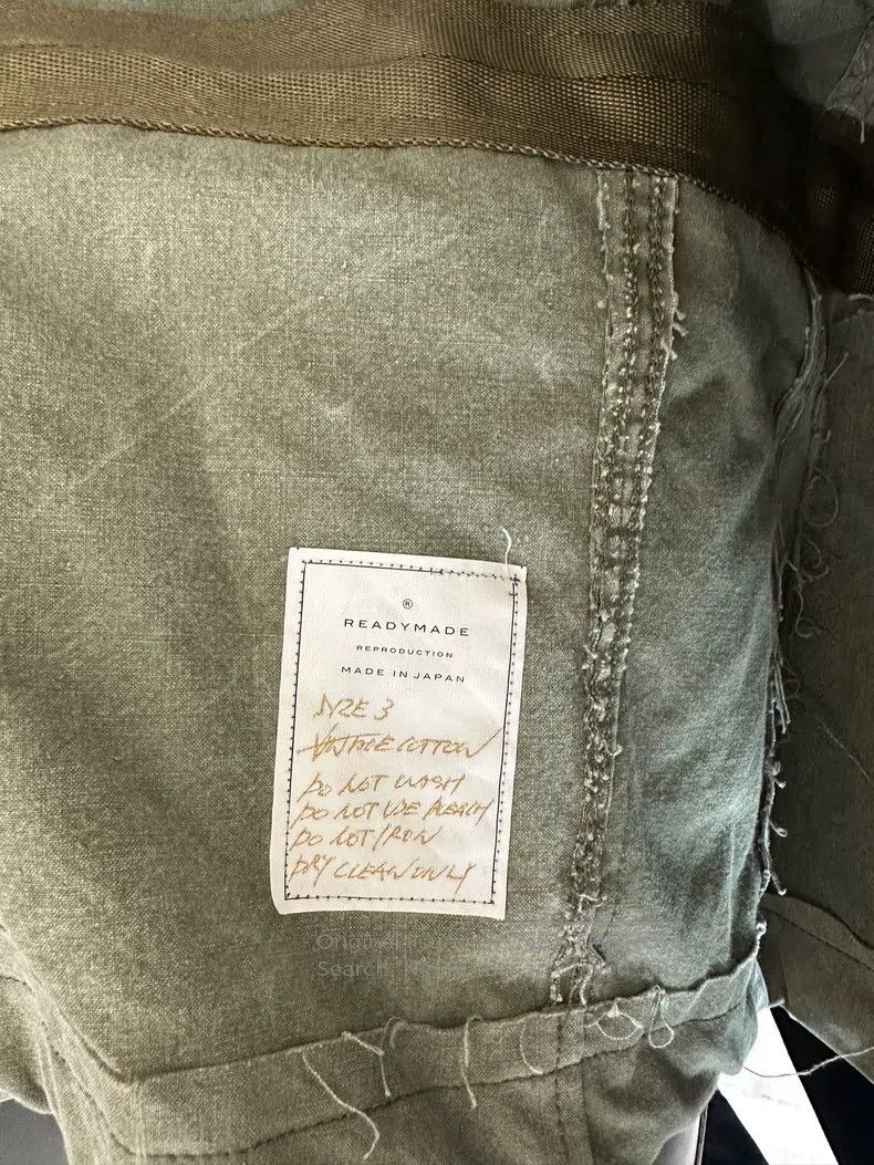 READYMADE Ready Made Gold Thread Embroidery, M-65 Military Jacket, A Size US L / EU 52-54 / 3 - 5 Thumbnail