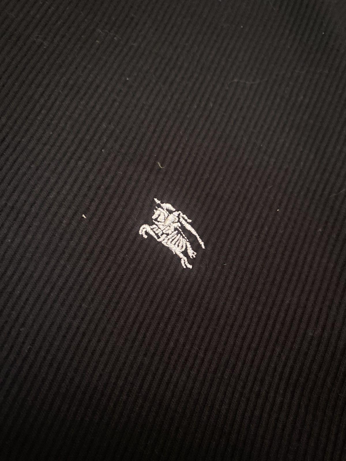 Burberry Burberry Black Label Long Sleeve Henley Shirt Size US XL / EU 56 / 4 - 2 Thumbnail