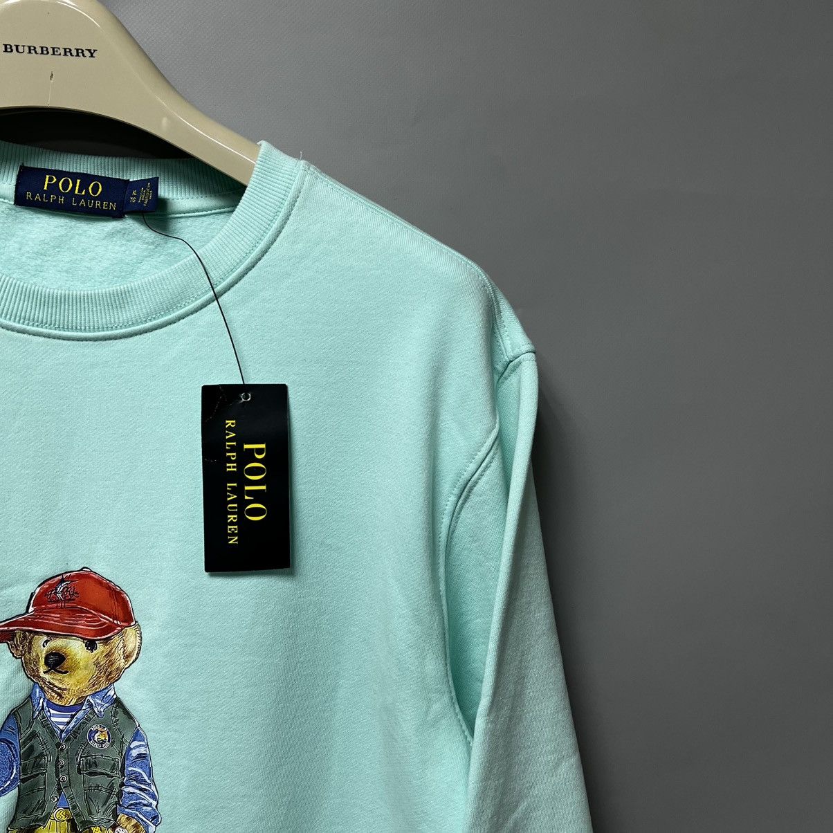 Polo Ralph Lauren Polo Ralph Lauren Fishing Bear Crew Neck Sweatshirt NEW NWT Size US XL / EU 56 / 4 - 5 Thumbnail