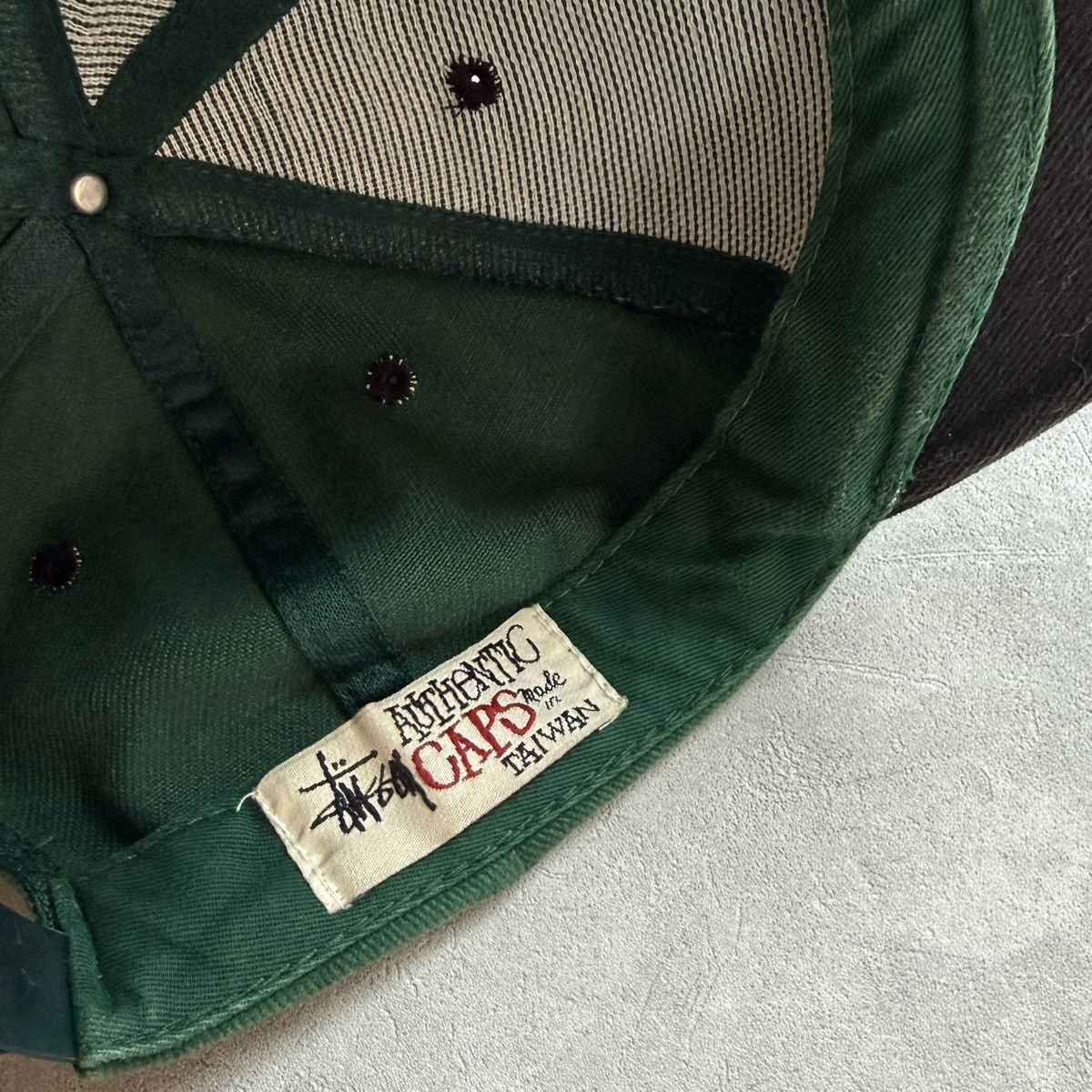 Stussy Vintage 90s Stussy Logo S Hat Size ONE SIZE - 6 Thumbnail