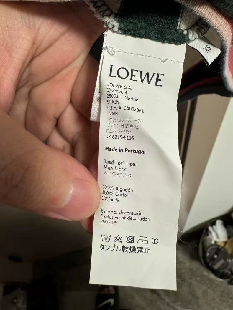 Loewe LOEWE Striped embroidered short sleeves Size XS / US 0-2 / IT 36-38 - 4 Thumbnail