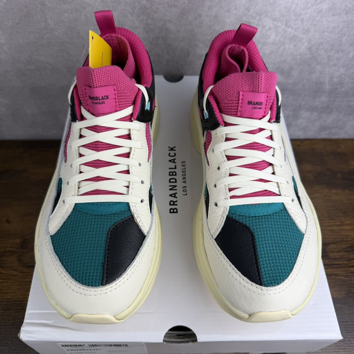 Brandblack NEW Brandblack Los Angeles Saga 130 White/GreenW429BB-WGPK Size US 10 / IT 40 - 5 Thumbnail
