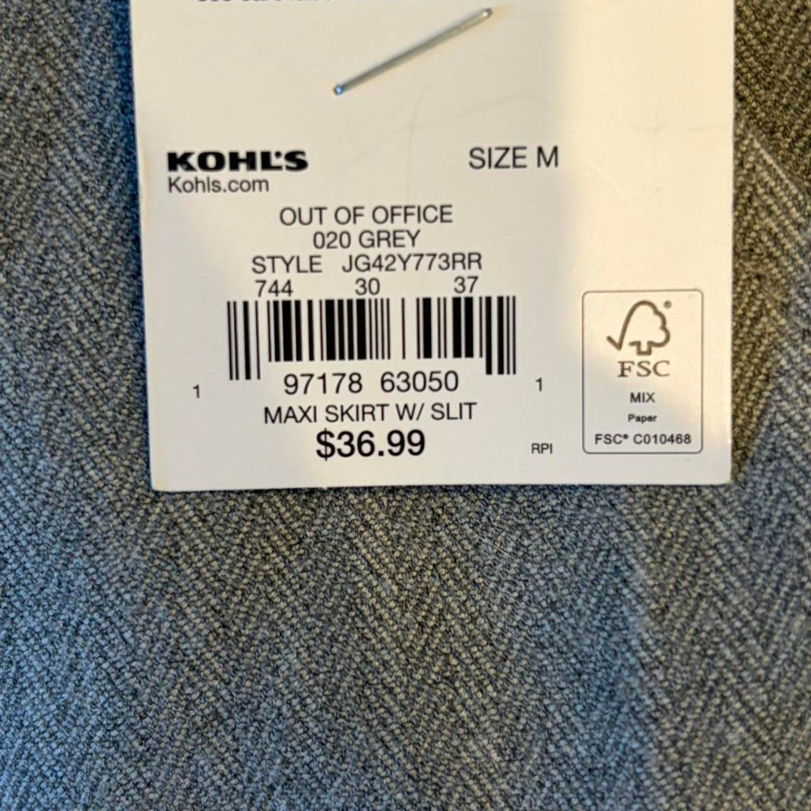 Other Nwt so grey maxi skirt Size 28" / US 6 / IT 42 - 4 Thumbnail