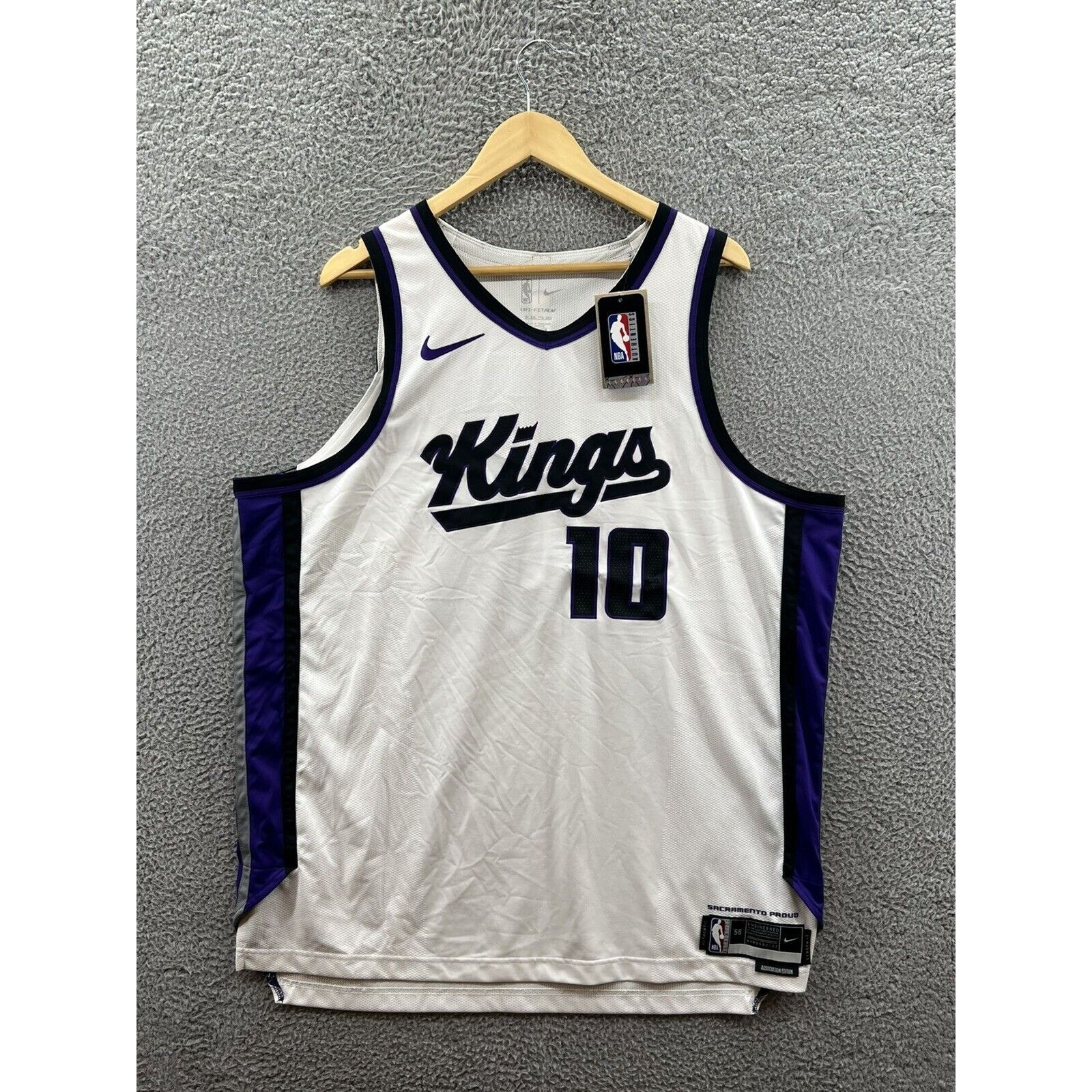 Nike Nike Kings Dri Fit ADV Sabonis Basketball Association Jersey Size US XXL / EU 58 / 5 - 1 Thumbnail