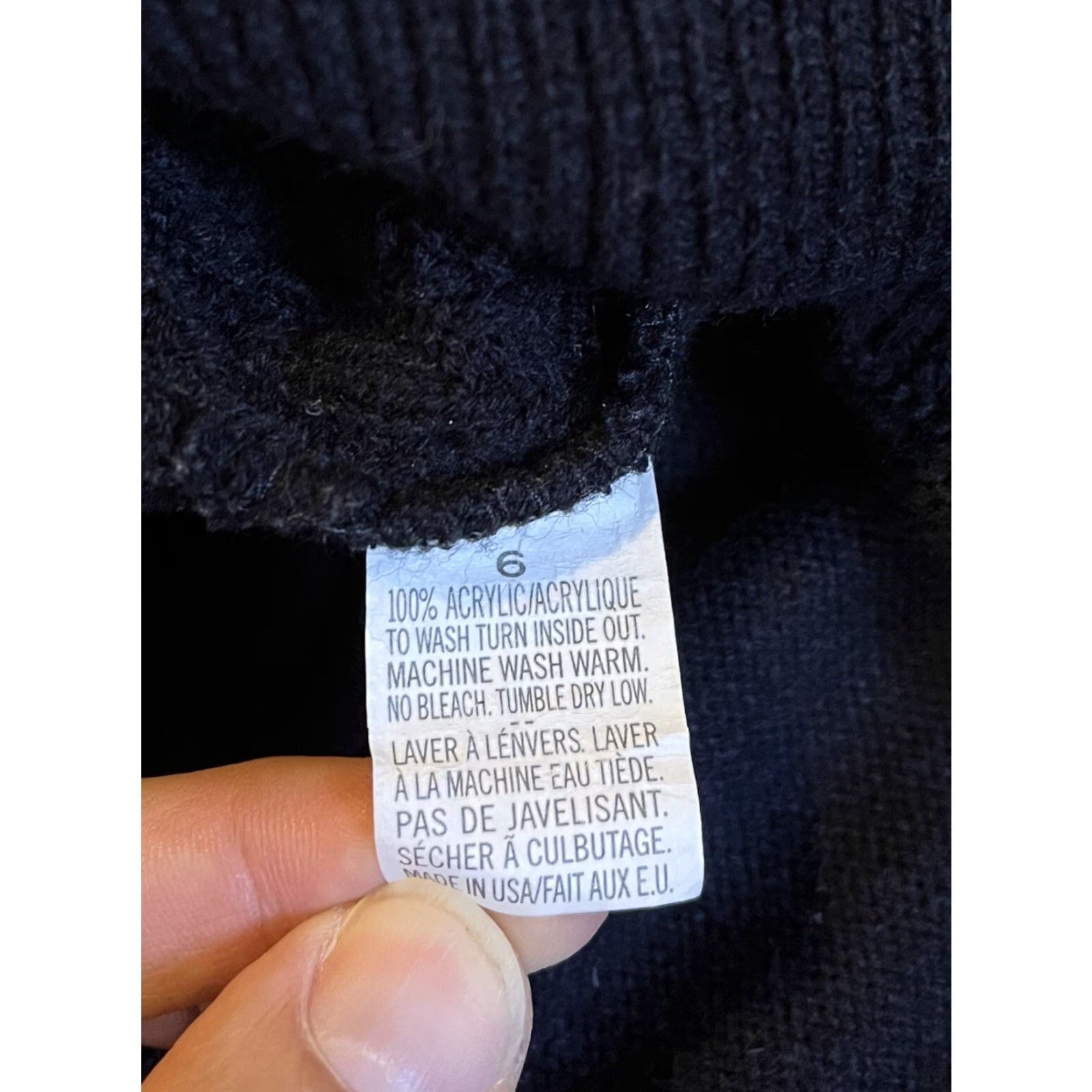 Vintage VINTAGE Scholastic Arista Varsity Sweater Men’s Large L Blue Cable-Knit Embroidered Pullover Size US L / EU 52-54 / 3 - 6 Thumbnail