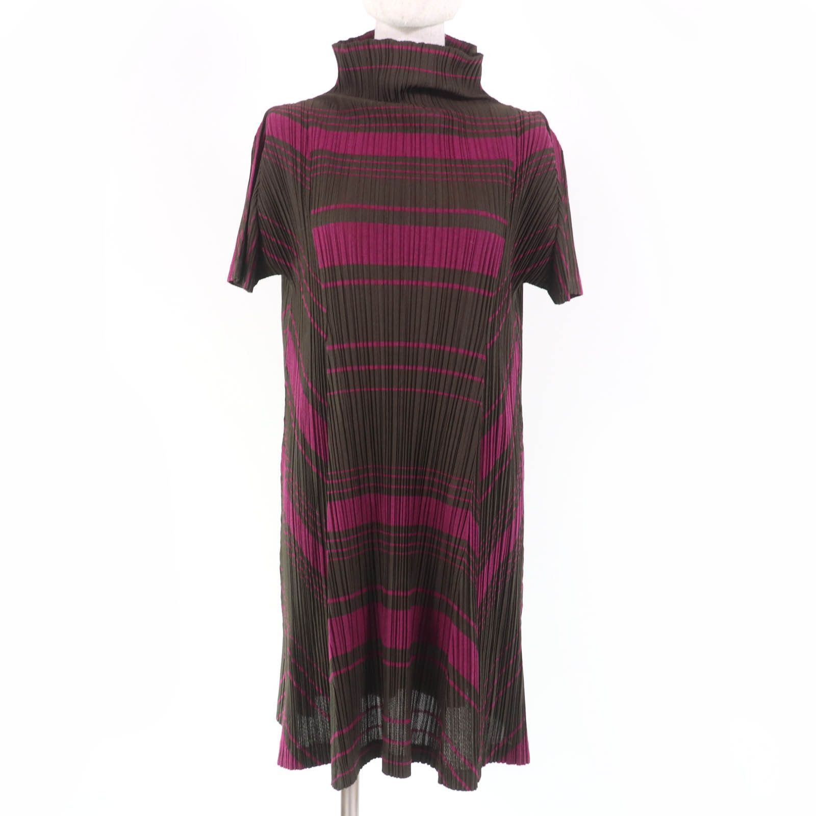 Issey Miyake Issey Miyake PLEATS PLEASE PLEATS PLEASE one piece dress Others Tops PP93-JK676 DUTY FREE for USA Size ONE SIZE - 1 Thumbnail