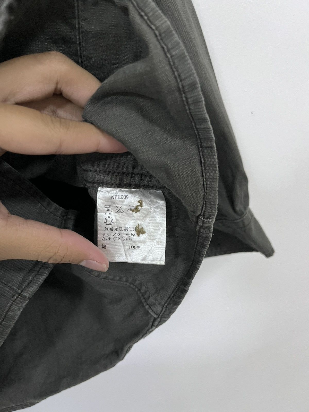 Kansai Yamamoto Kansai Jeans Dark Grey Button-Up Shirt Size US M / EU 48-50 / 2 - 5 Thumbnail