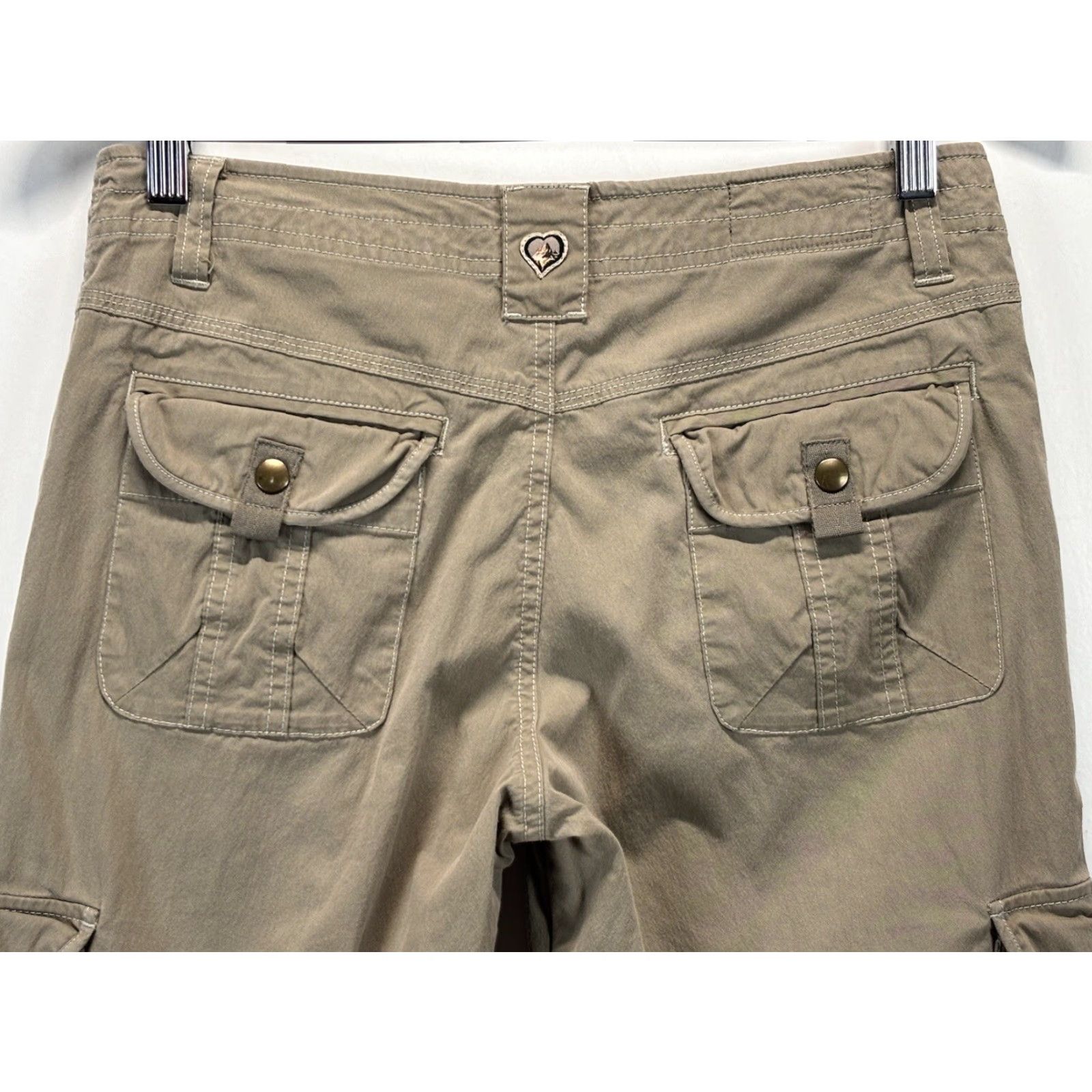 Vintage Kuhl Splash Roll Up Hiking Outdoors Women's Cargo Pants Size 6 Brown Snap Ethics? Size 28" / US 6 / IT 42 - 4 Thumbnail