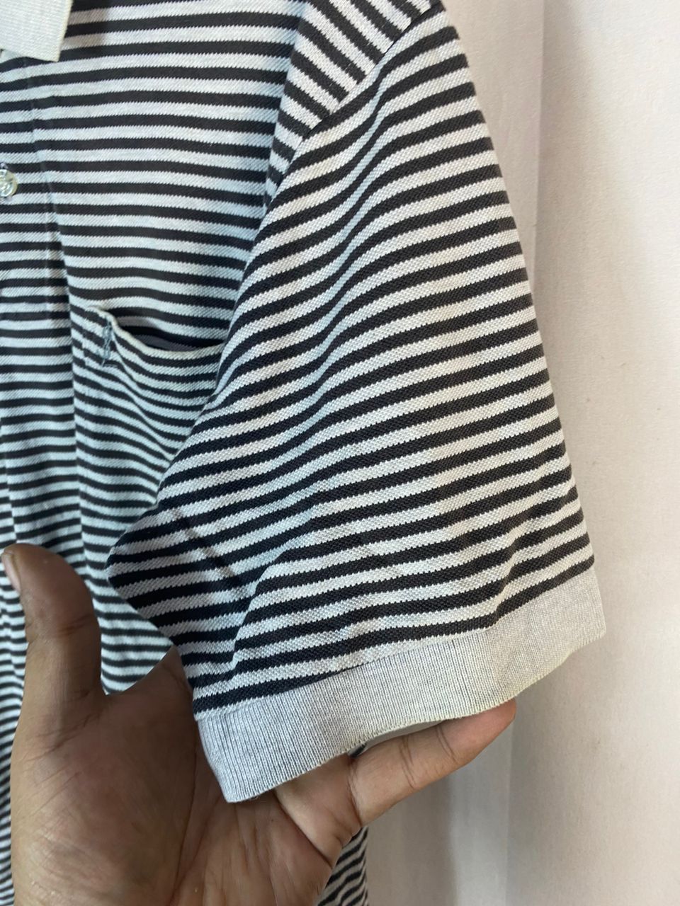 Yves Saint Laurent Best price 🔥Ysl stripe polo shirt Size US L / EU 52-54 / 3 - 4 Thumbnail