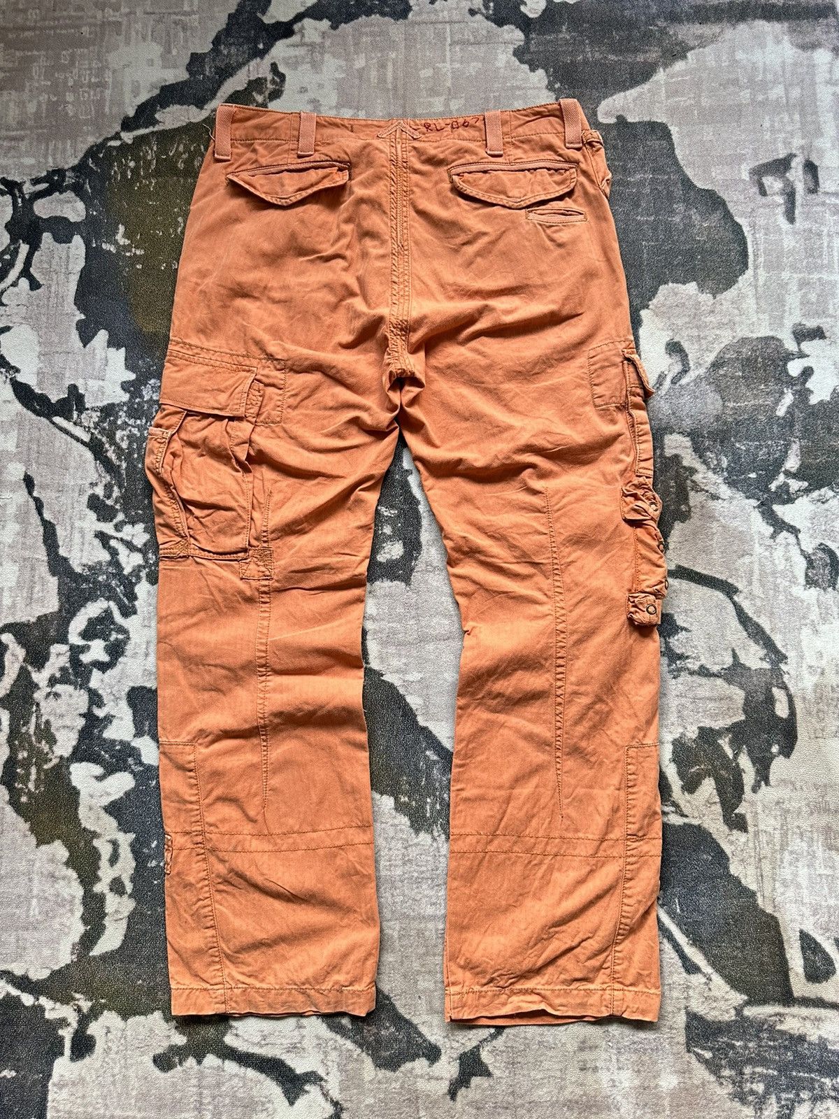 Polo Ralph Lauren 00's Polo Ralph Lauren 067 cargo bondage pant Size US 36 / EU 52 - 4 Thumbnail