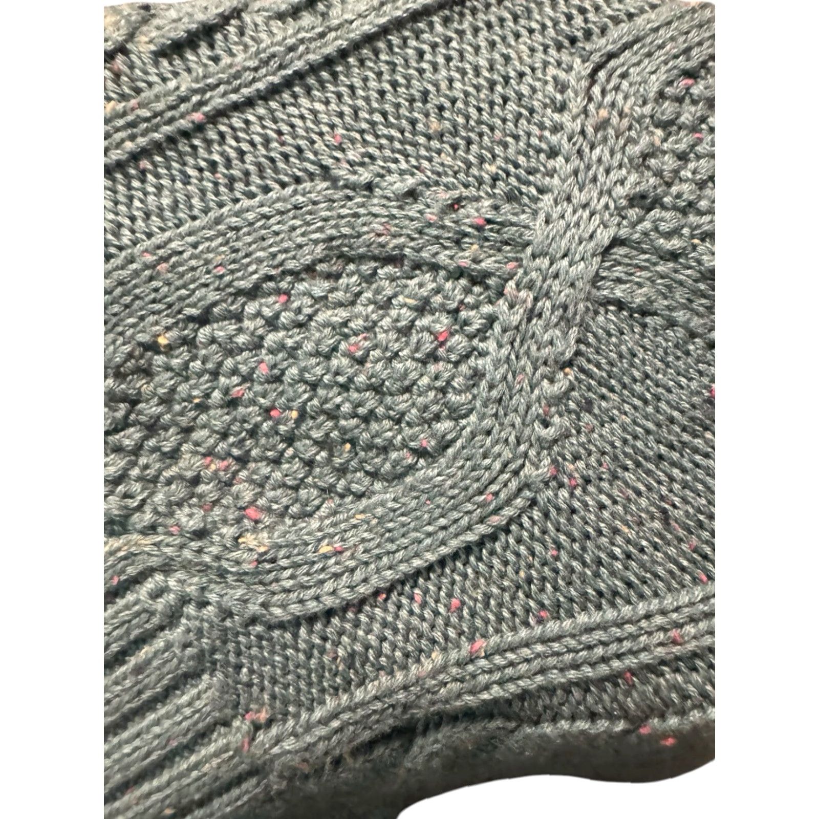 Vintage VINTAGE LL Bean Sweater Mens Large Green Fisherman Button Chunky Cable Knit Pullover Knit All Seasons Thermal Heavyweight Outdoor 90s Mens Size US L / EU 52-54 / 3 - 6 Thumbnail