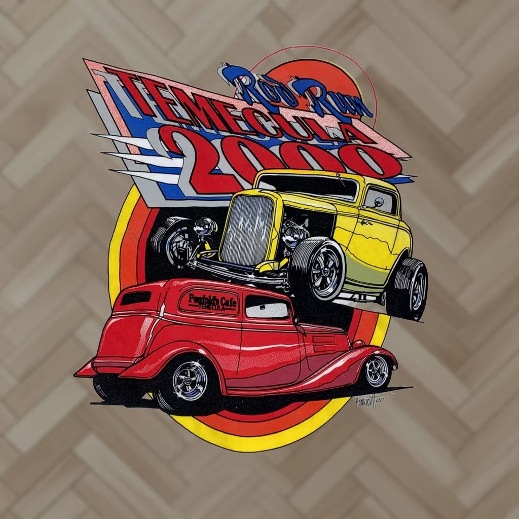 Vintage VINTAGE Hot Rod Run 2000 Men L White Classic So Cal Temecula Muscle Cars 13207 Size US L / EU 52-54 / 3 - 1 Thumbnail