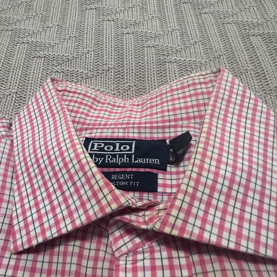 Polo Ralph Lauren Polo Ralph Lauren pink plaid Regent button down size XL Size US XL / EU 56 / 4 - 8 Thumbnail