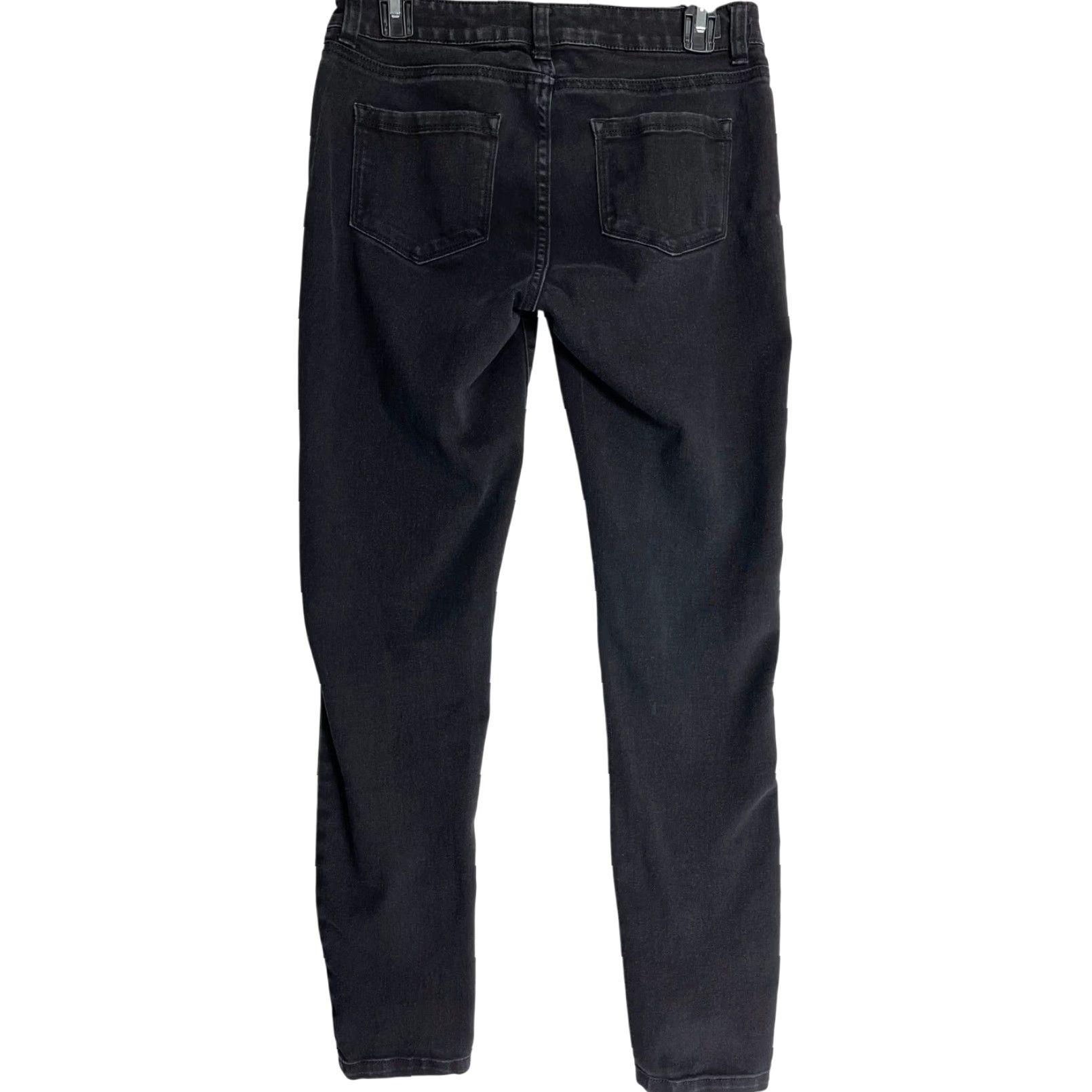 Jones New York Jones New York Essex Skinny Jeans Women Size 4 Black Mid Rise Cotton Blend Jeans Size 27" / US 4 / IT 40 - 2 Thumbnail