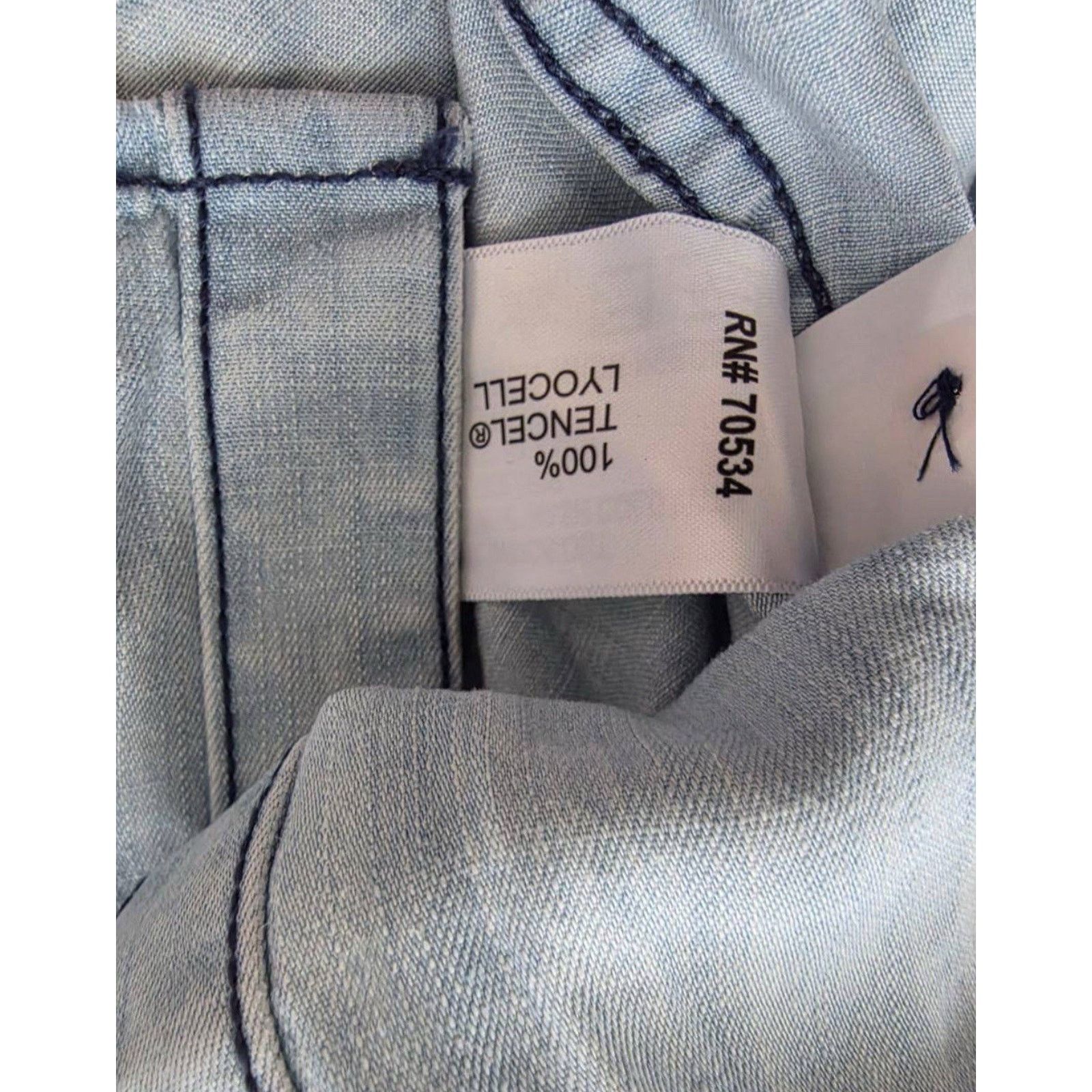 Orvis Orvis Heavy Denim Button Shirt Light Blue Sz 14 A001632 Size US L / EU 52-54 / 3 - 5 Thumbnail