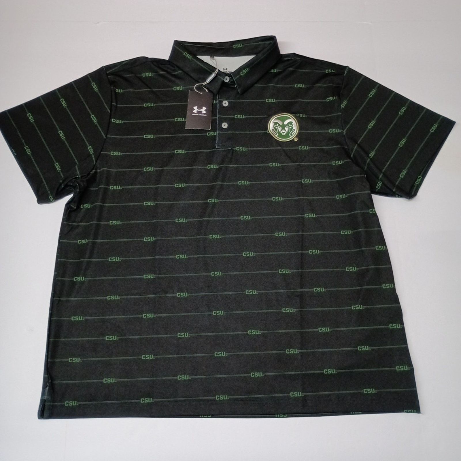 Under Armour Under Armour Colorado State Polo Shirt Men's Size 2XL Black Size US XXL / EU 58 / 5 - 1 Thumbnail